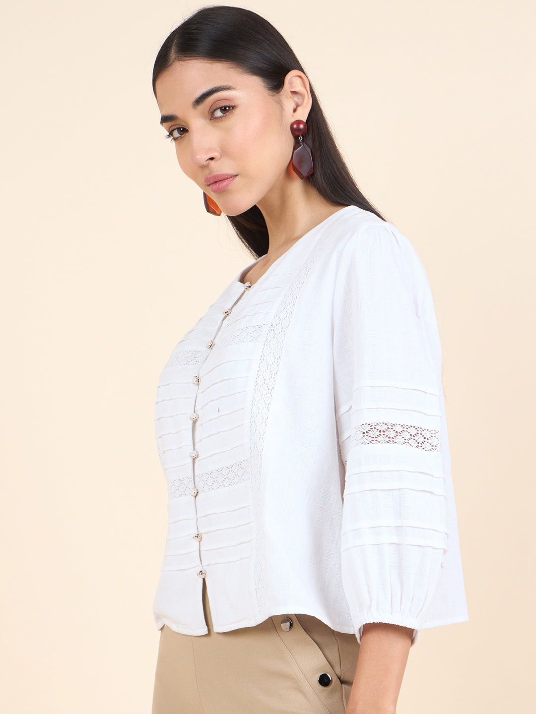 Gipsy Stylish Women Tops Summer White Collection