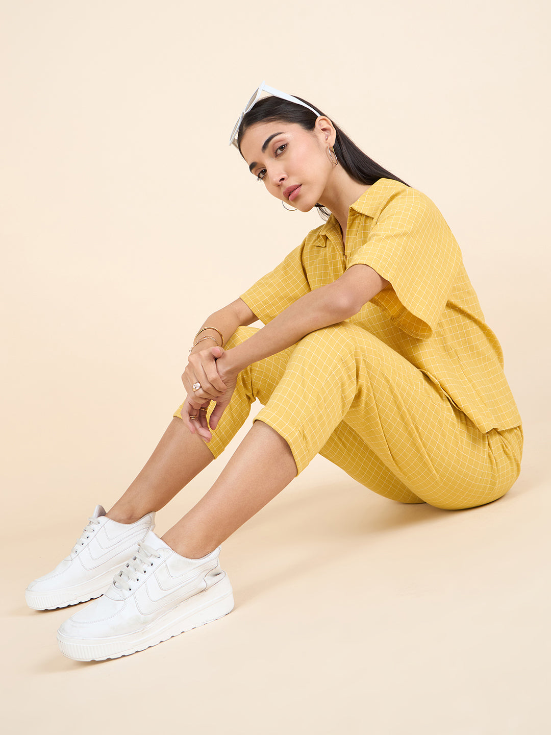 Gipsy Stylish Women co-ord set Summer Collection Yellow