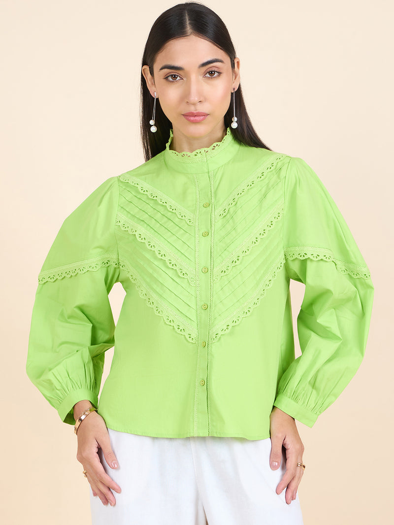 Gipsy Stylish Women Shirts Collection Green