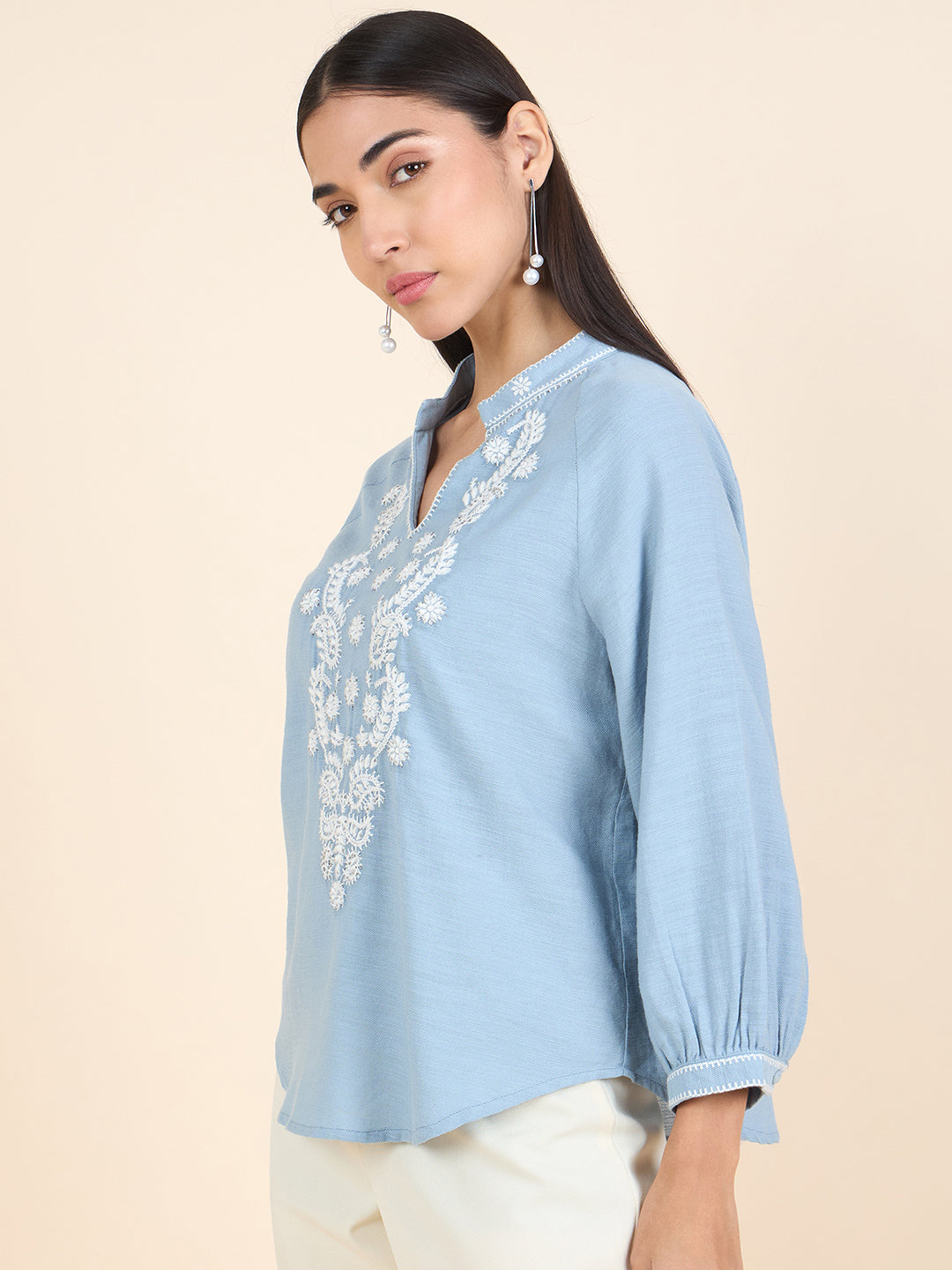 Gipsy Stylish Women Tunics Collection Sage Blue