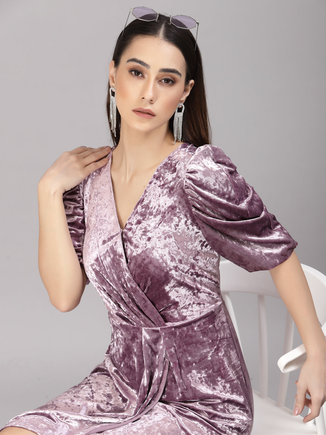 Gipsy Lavender Polyester Dress