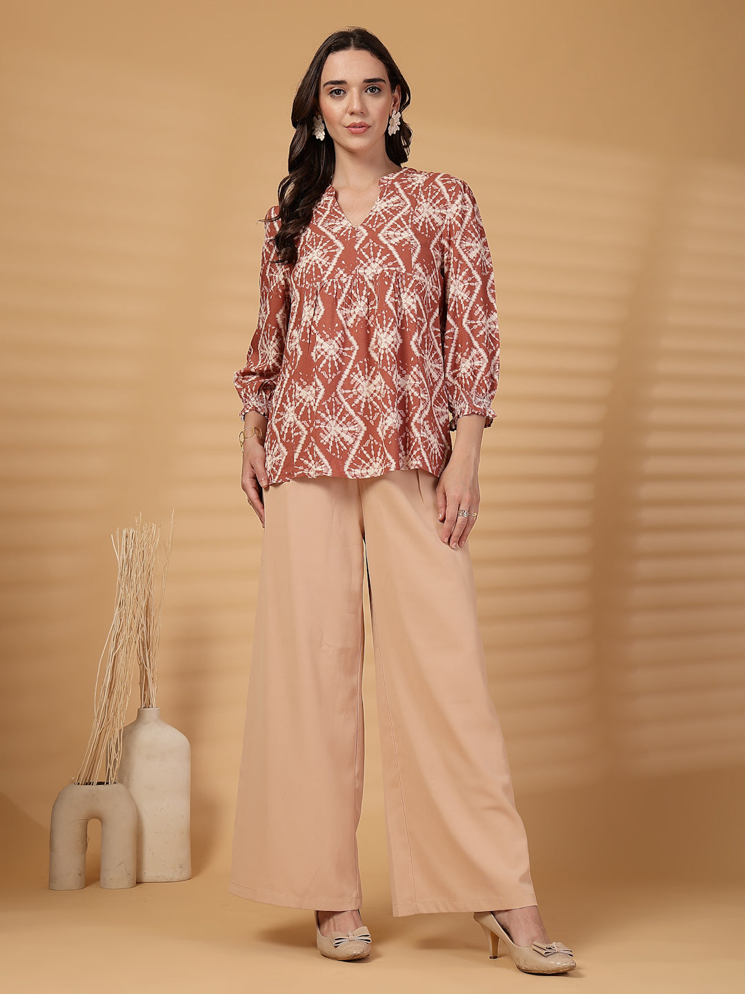 Gipsy Pink Tie-Dye Rayon Tunic