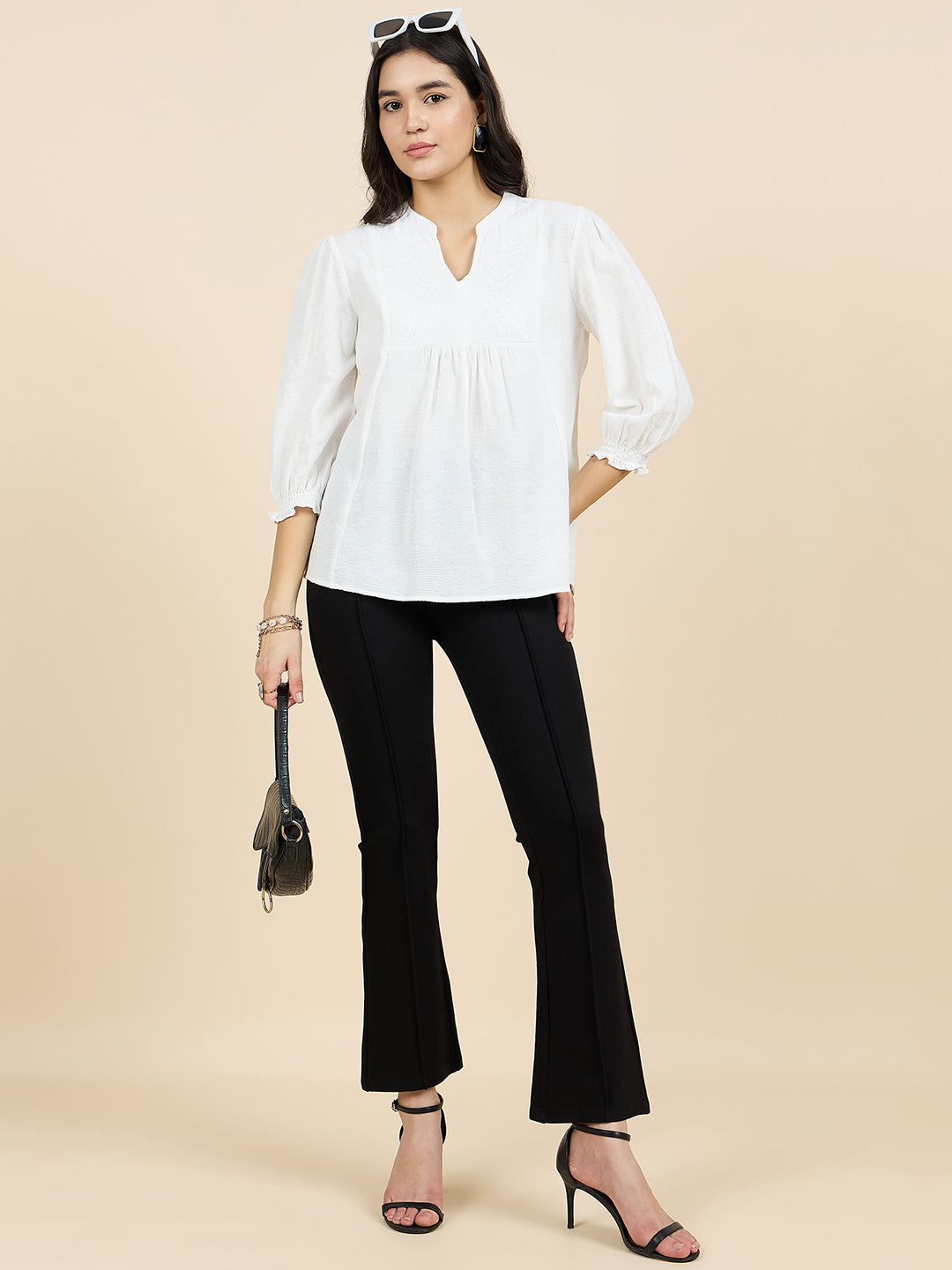 Gipsy Woman Bottom Wear Pant Regular Fit Nr Knit Black