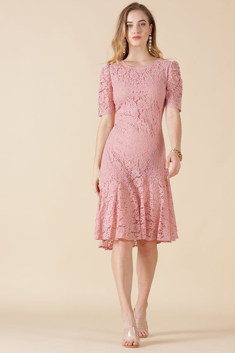 pink net dress material Twil NET Fabric- Dusty Pink (L:- 1/2/3/4/5 W:- 47 INCH) Super NET | Heavy and Shiny Material | Used to Make Kurti-Dress-Sari-Choli-Blouse-Skirts-Gowns-ONE Piece | Organza