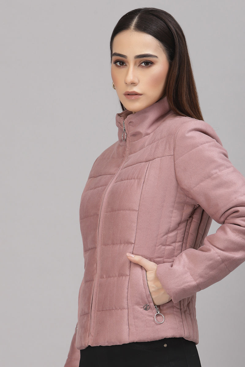 Gipsy Rose Gold Suede Jacket