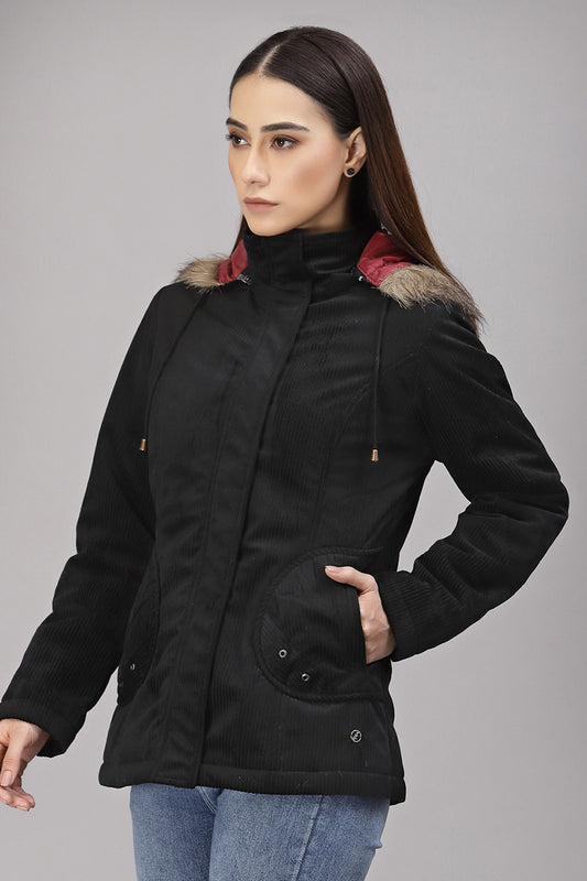 Gipsy Black Cotton /Poly Jacket