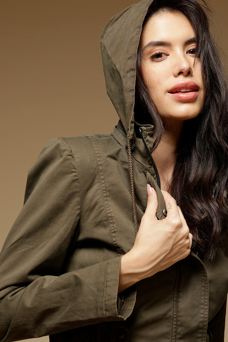Gipsy Olive Cotton Jacket