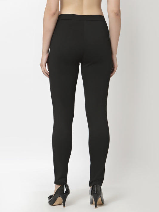 Gipsy Black Fashion NR Knit Jeggiing
