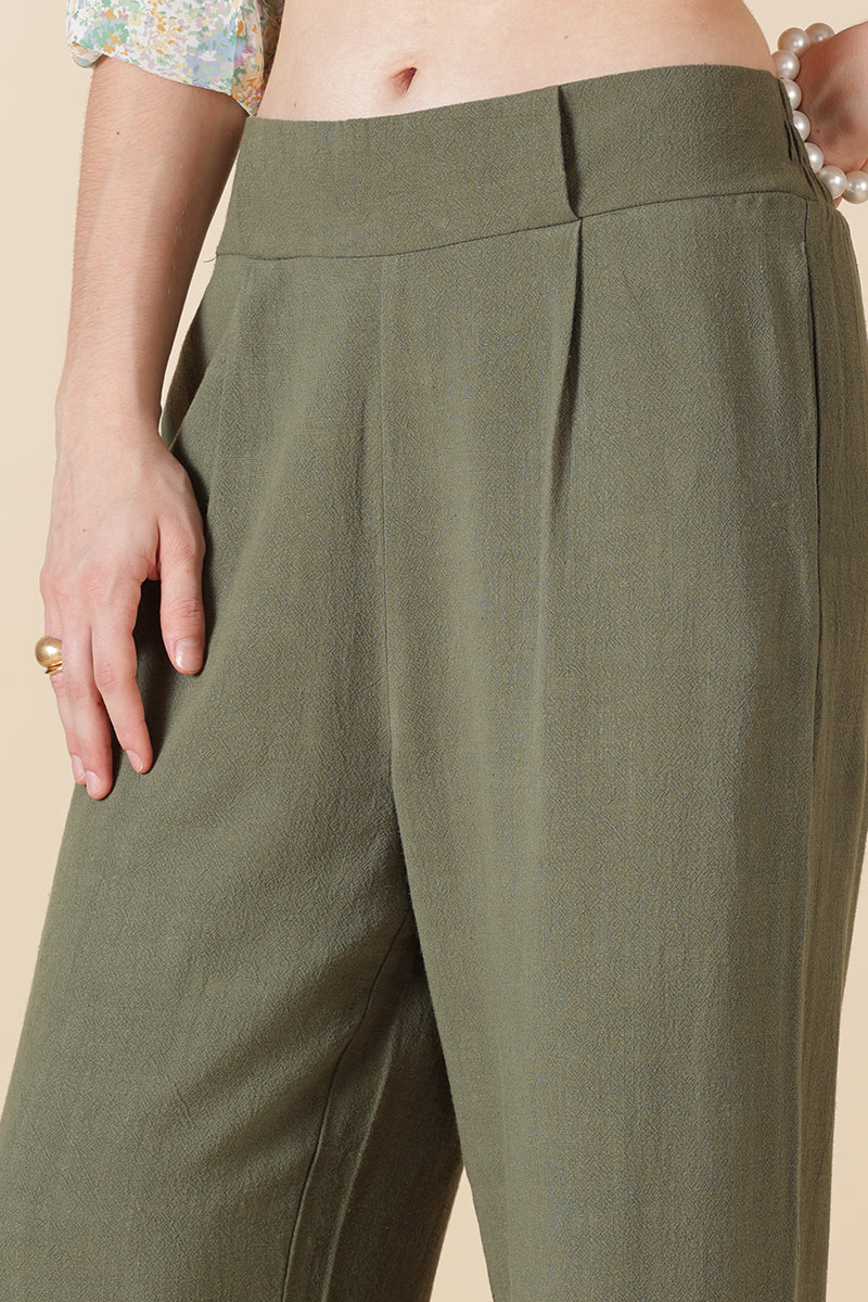 Gipsy Olive Cotton Ladies Pant
