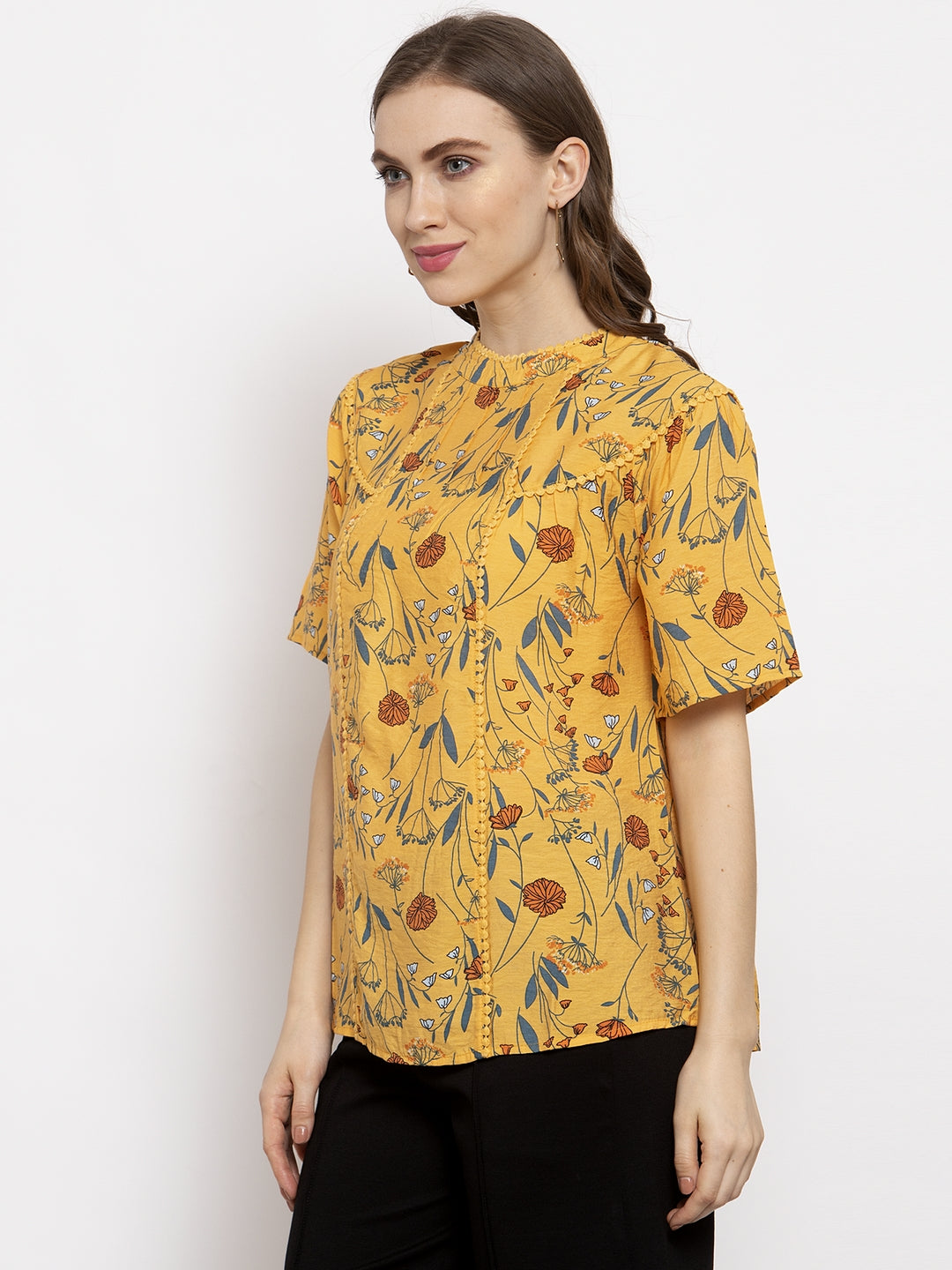 Gipsy Mustard Fashion Blouse