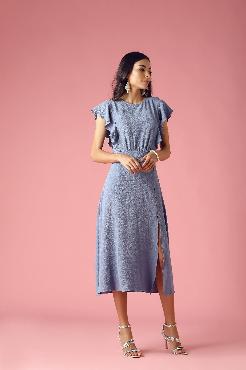 Gipsy Blue Synthetics Dress