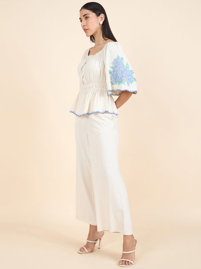 Gipsy Stylish Women Co-ord set Natural Collection.