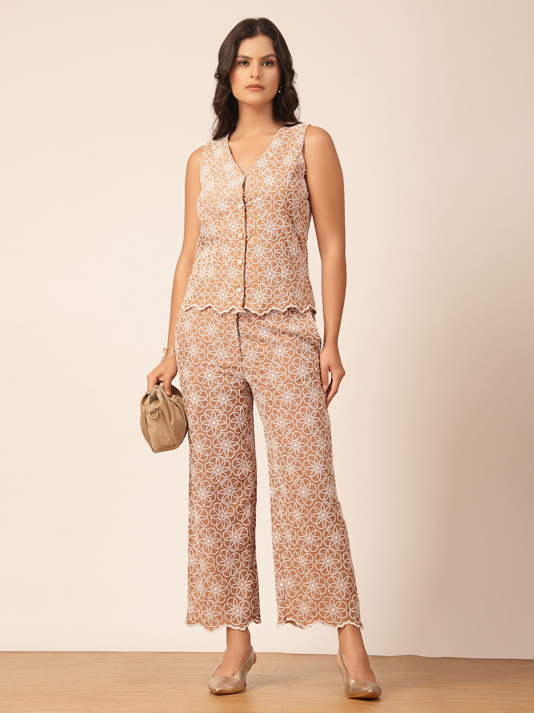 Gipsy Tan Cotton Co-ord Set