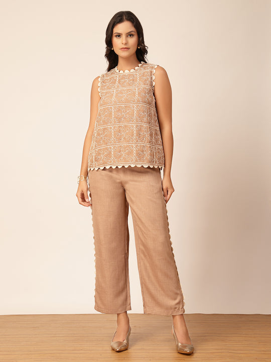 Gipsy Tan Polycotton Co-ord Set