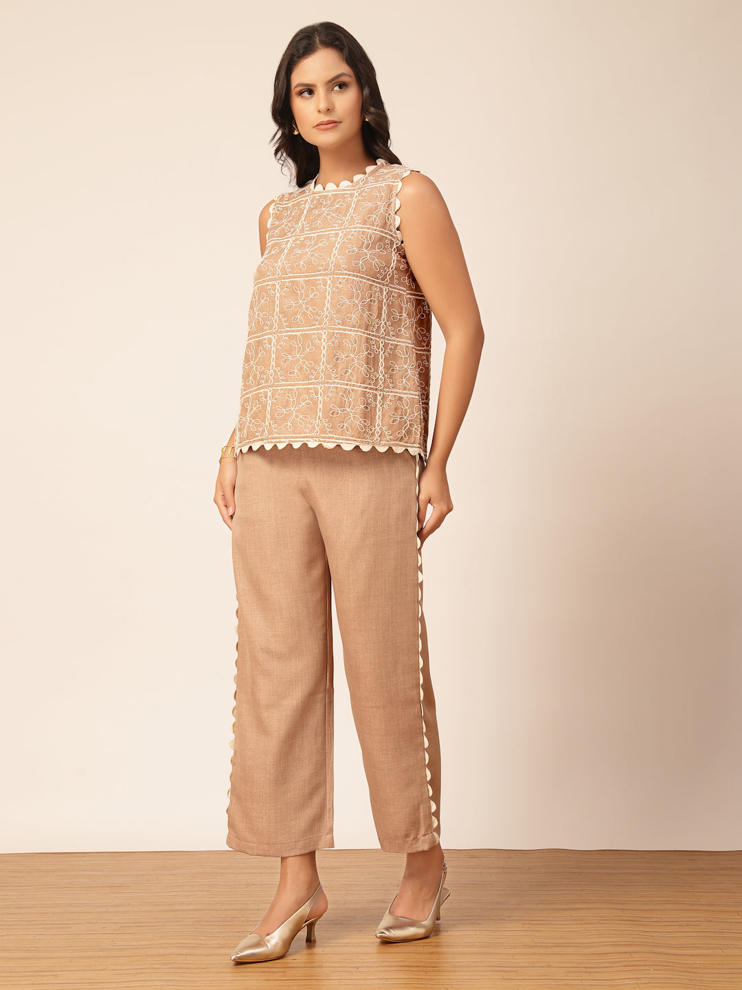 Gipsy Tan Polycotton Co-ord Set