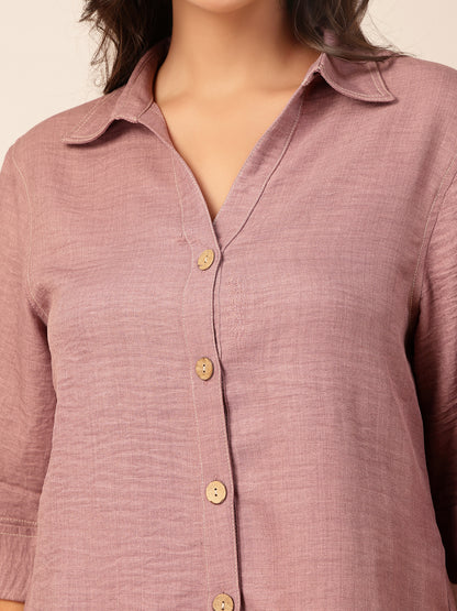 Gipsy Mauve Viscose Co-ord Set