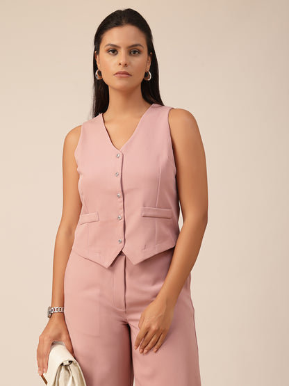 Gipsy Dusky Pink Viscose Co-ord Set