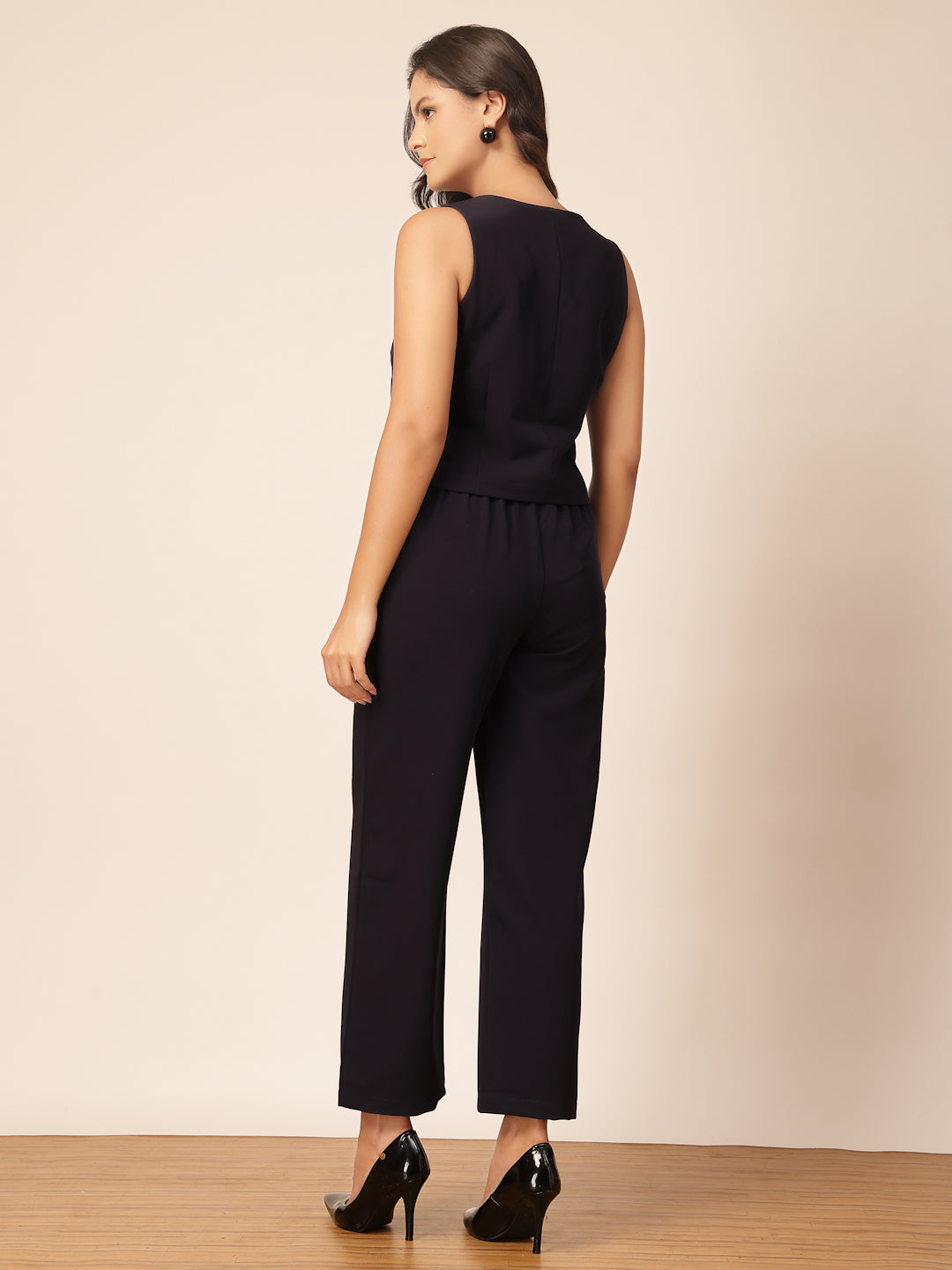 Gipsy Navy Viscose Co-ord Set