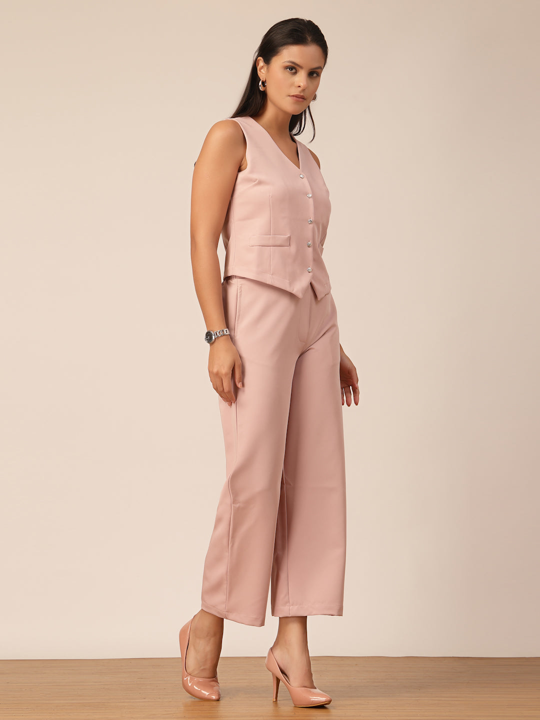 Gipsy Pink Viscose Co-ord Set