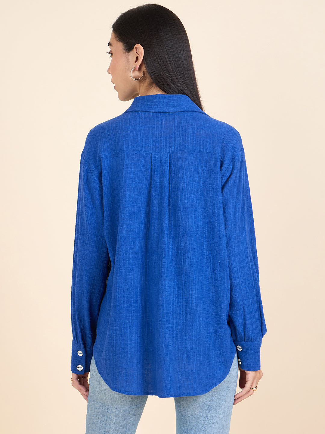 Gipsy Stylish Women Shirts Collection Cobalt Blue