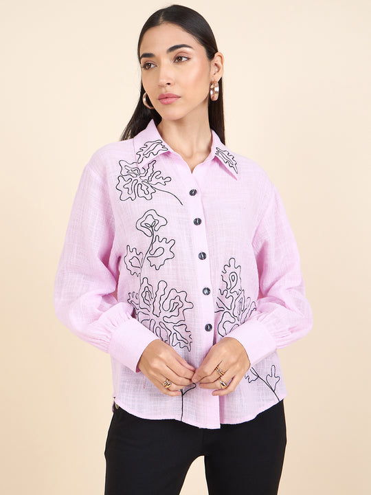Gipsy Stylish Women Shirts Collection Pastel Pink