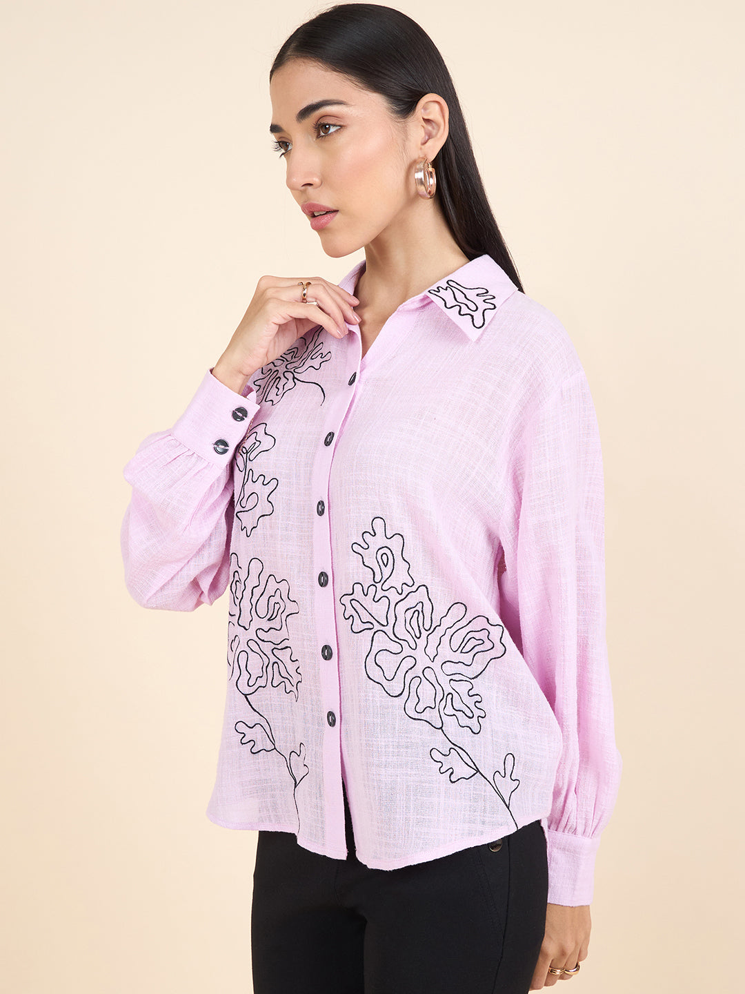 Gipsy Stylish Women Shirts Collection Pastel Pink