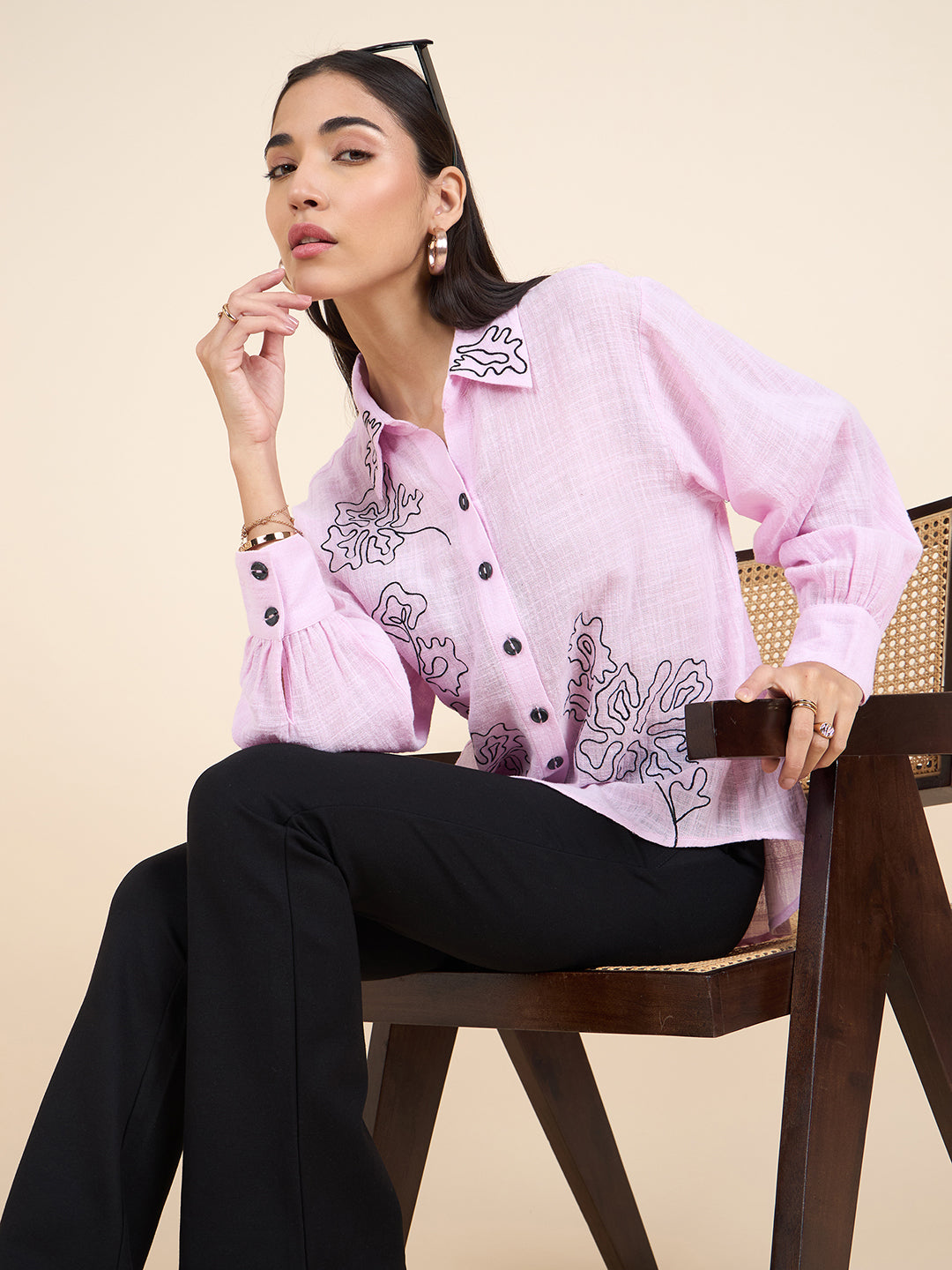 Gipsy Stylish Women Shirts Collection Pastel Pink