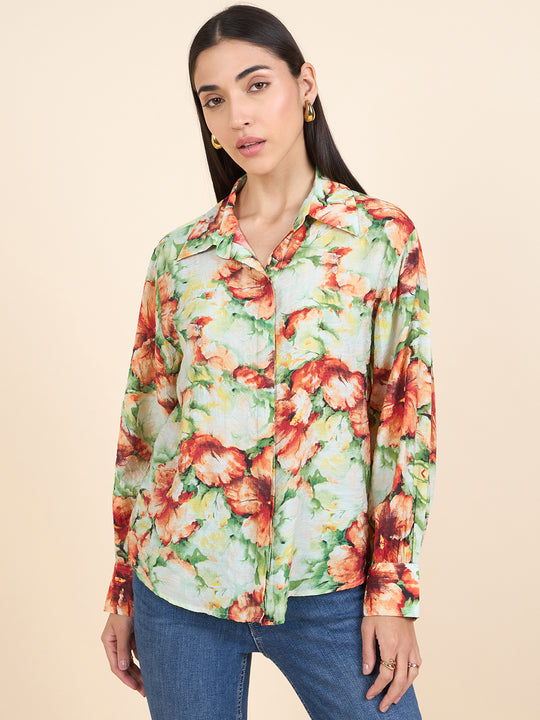 Gipsy Stylish Women Shirts Collection Orange