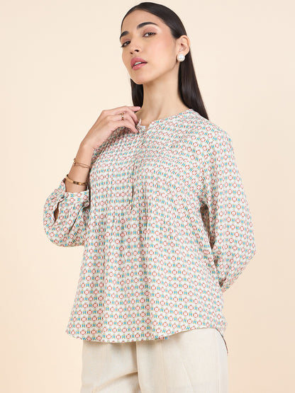 Gipsy Stylish Women Tunics Collection Cream