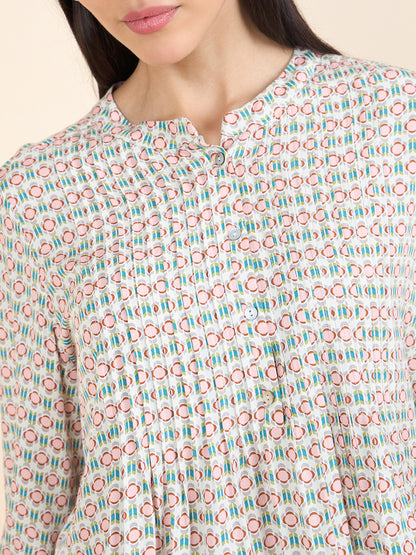 Gipsy Stylish Women Tunics Collection Cream