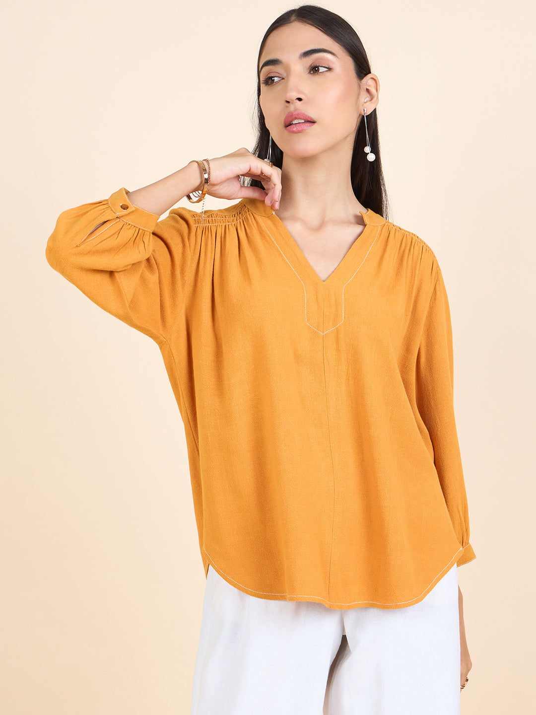Gipsy Stylish Women Tunics Collection Orange