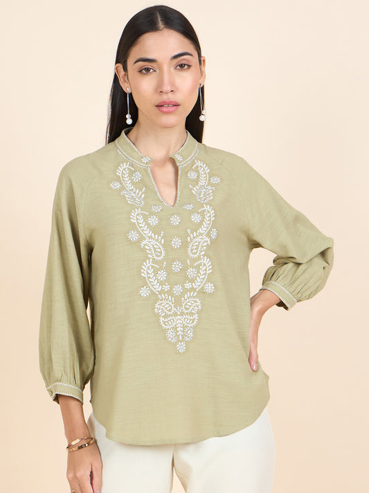 Gipsy Stylish Women Tunics Collection Olive