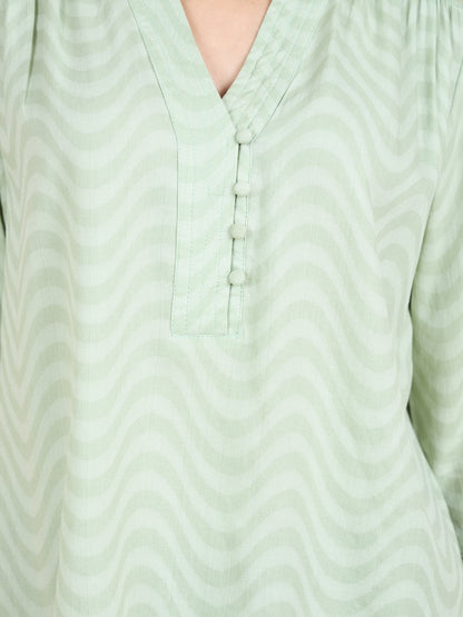 Gipsy Stylish Women Tunics Collection Pista Green