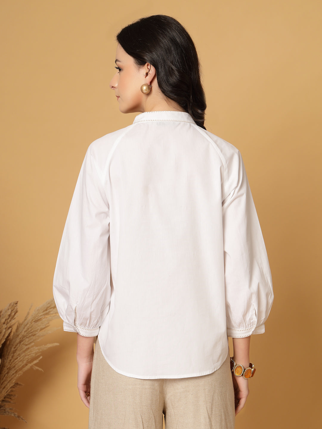 Gipsy White Embroidery Cotton Tunic