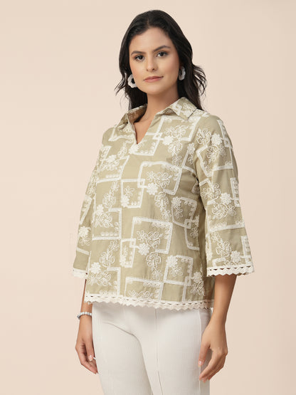 Gipsy Sage Cotton Tunic