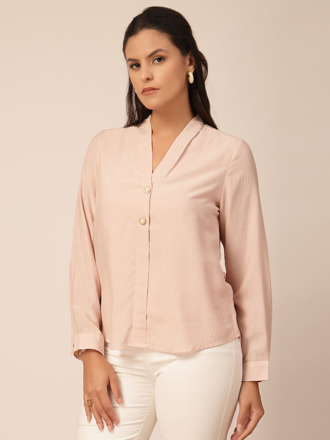Gipsy Light Pink Cotton Tunic