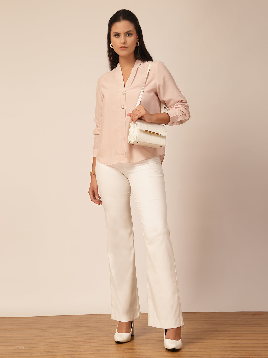 Gipsy Light Pink Cotton Tunic