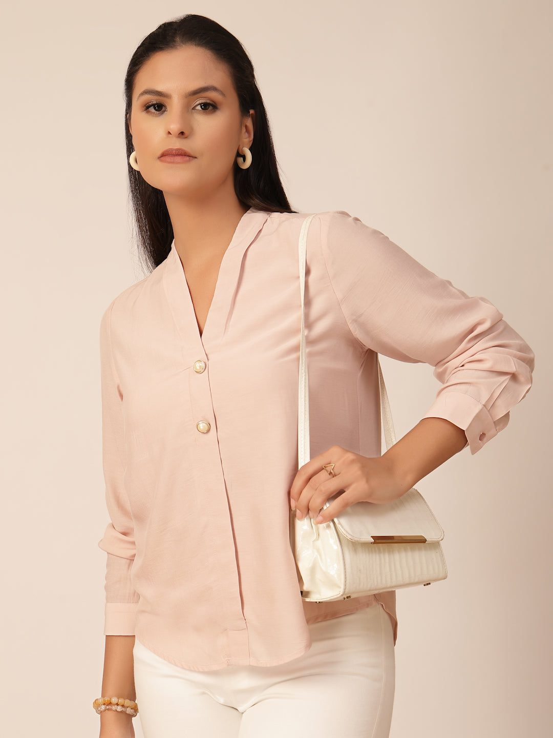 Gipsy Light Pink Cotton Tunic