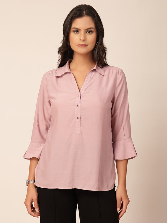 Gipsy Aubergine Viscose Tunic