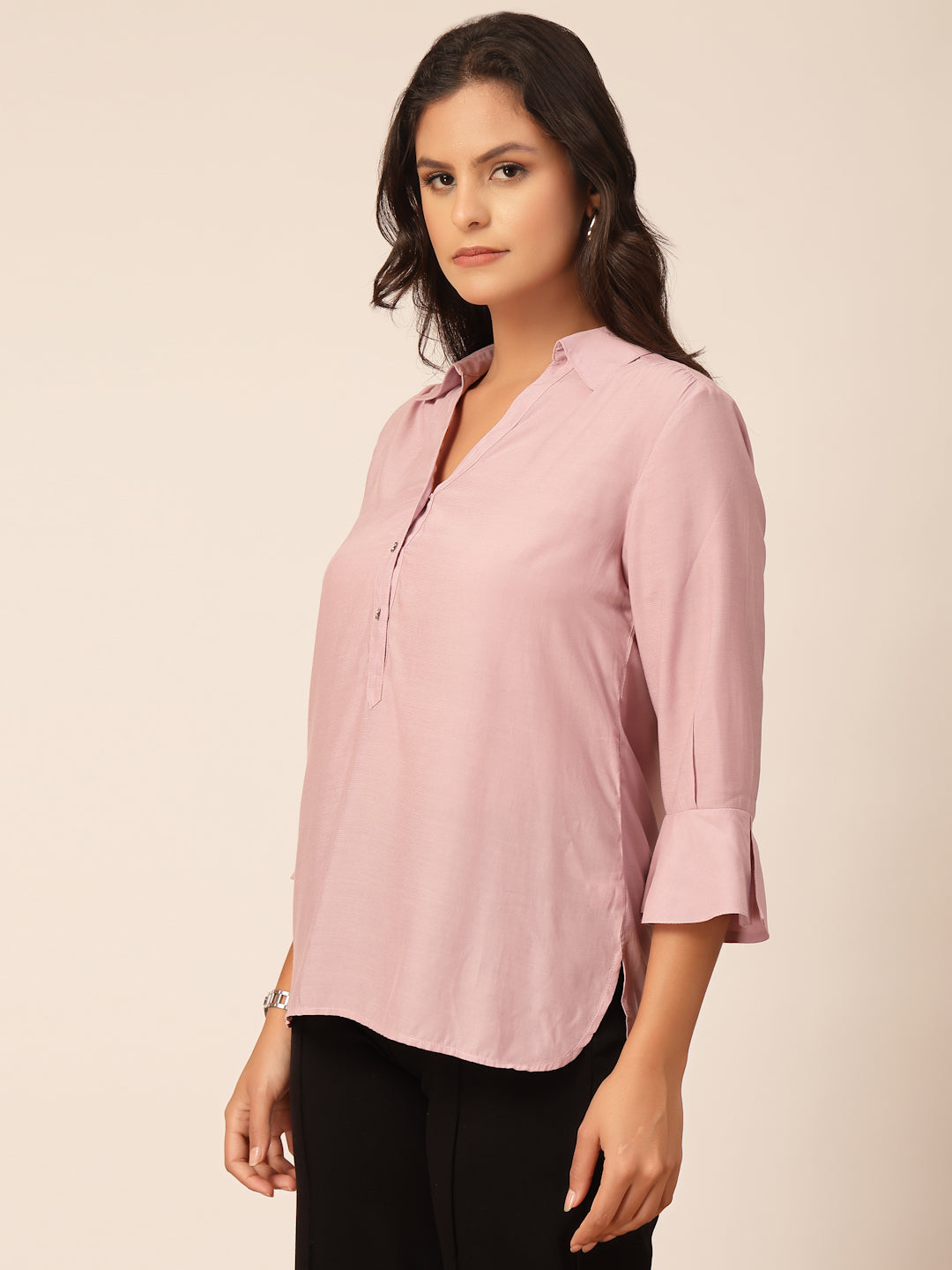Gipsy Aubergine Viscose Tunic