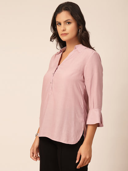 Gipsy Aubergine Viscose Tunic