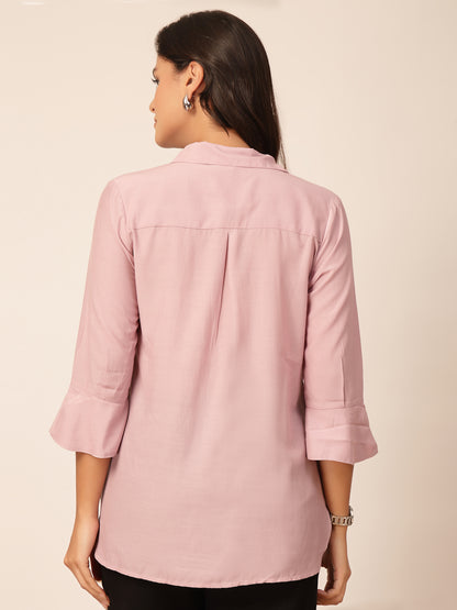 Gipsy Aubergine Viscose Tunic