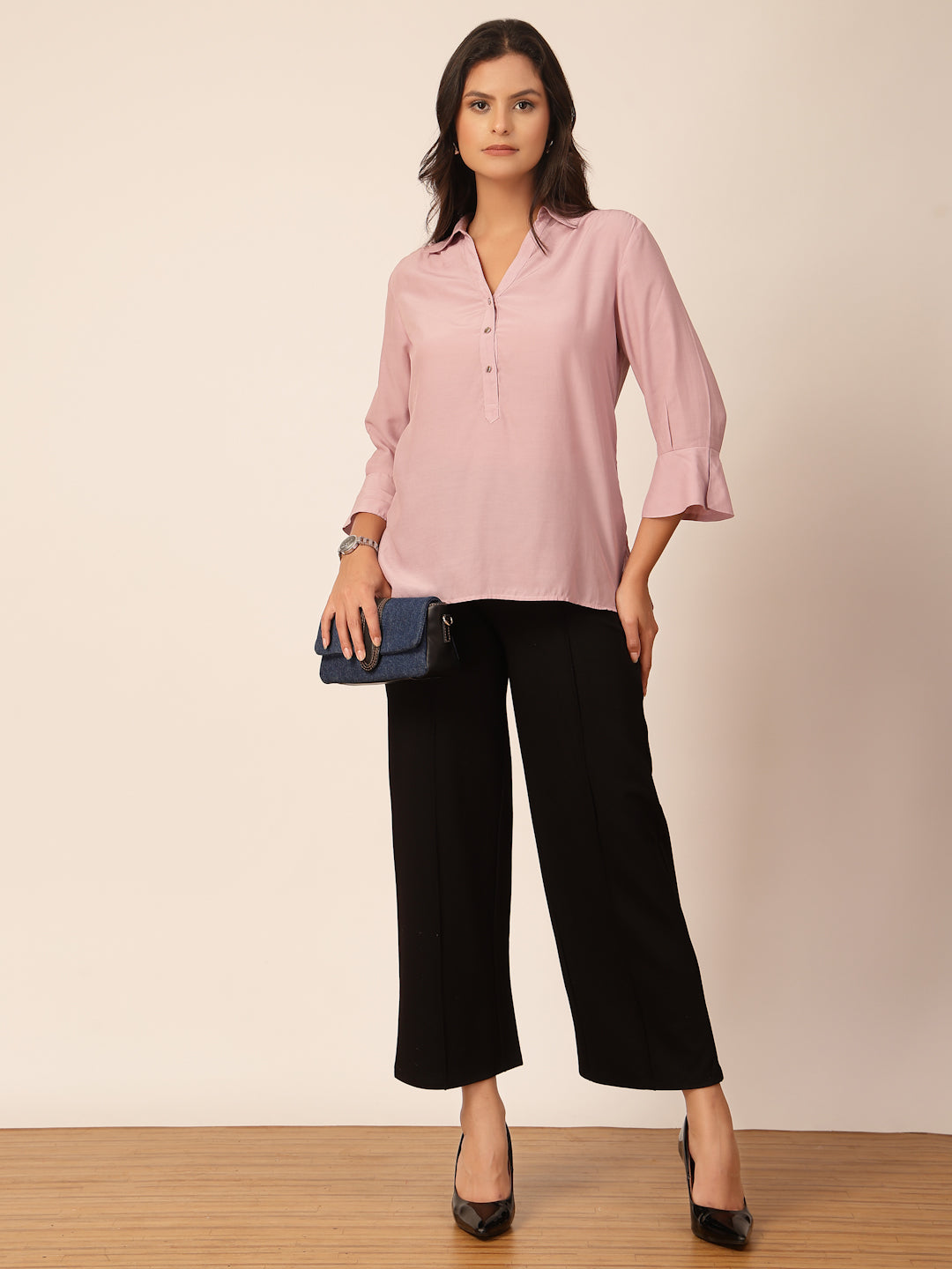 Gipsy Aubergine Viscose Tunic