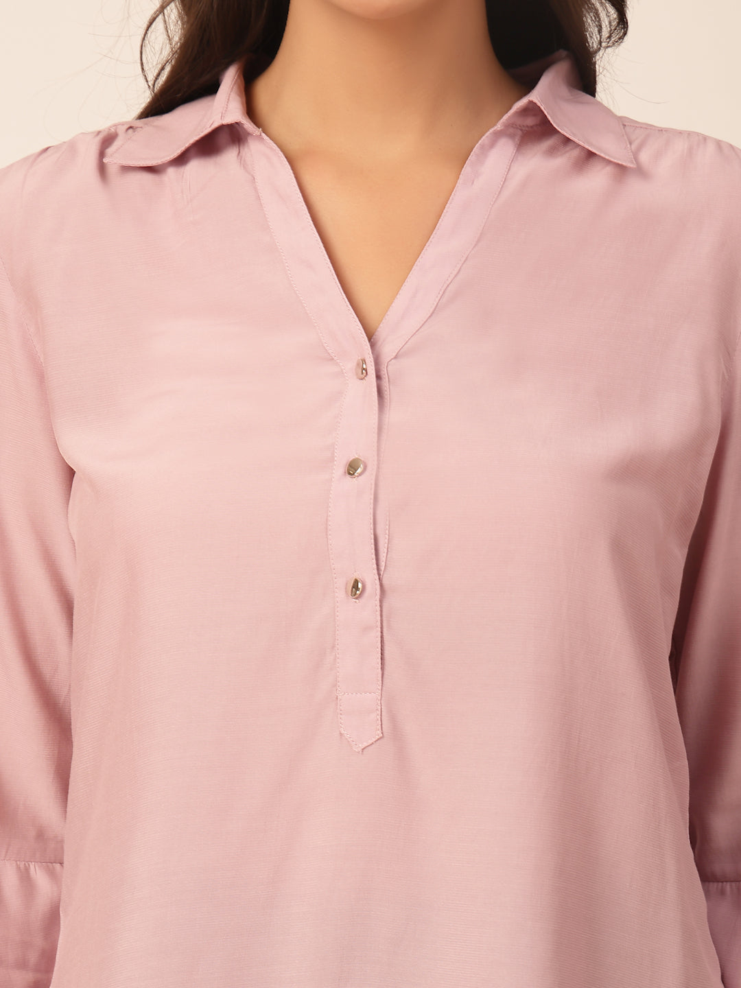 Gipsy Aubergine Viscose Tunic