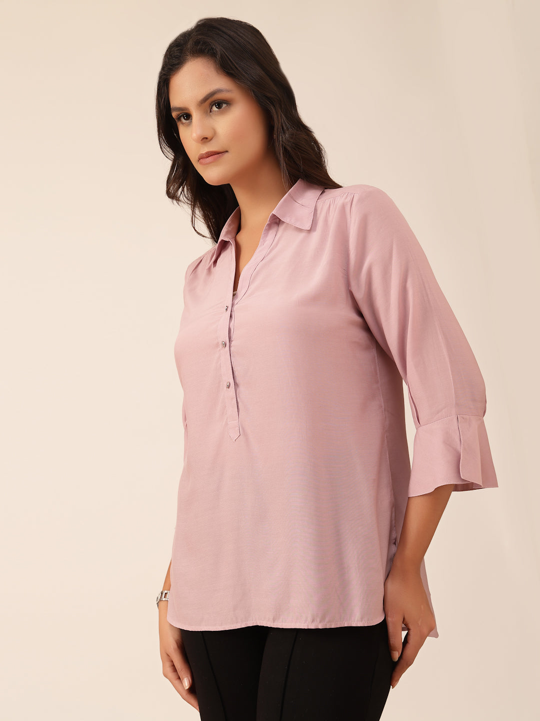 Gipsy Aubergine Viscose Tunic