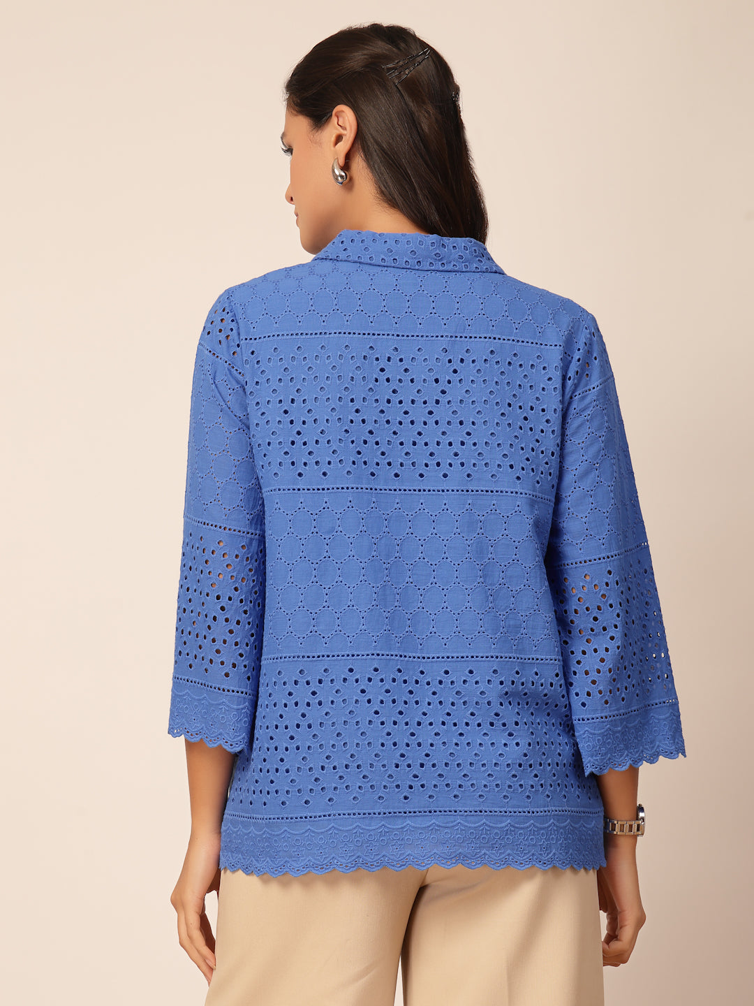 Gipsy Cobalt Blue Cotton Tunic