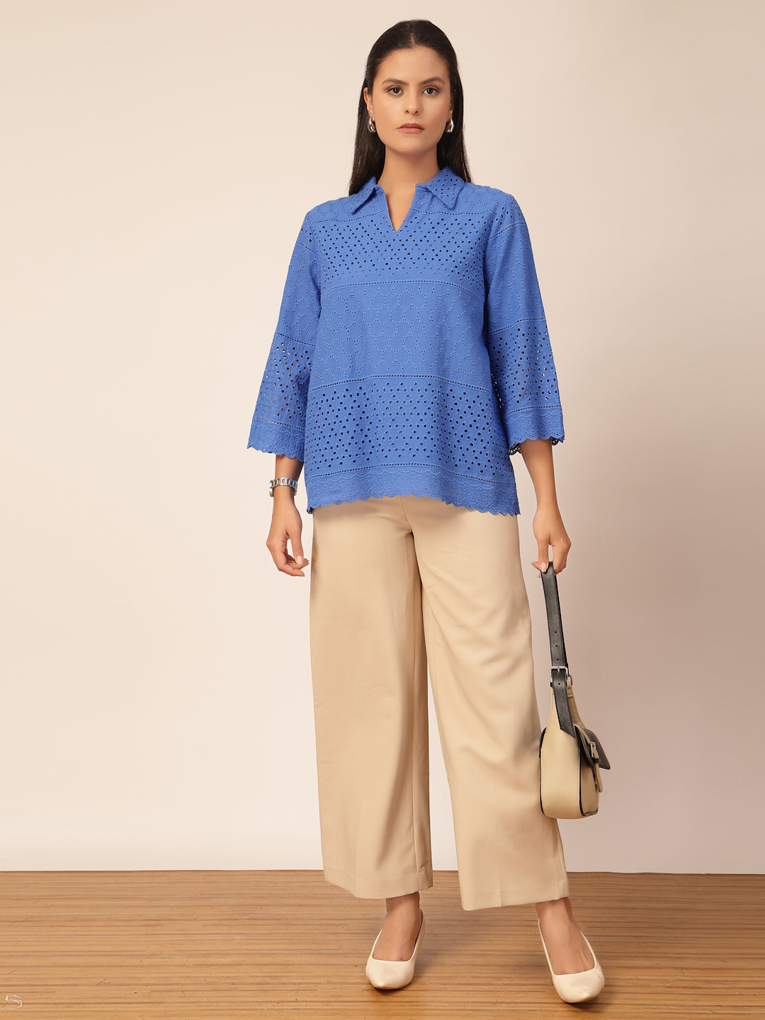 Gipsy Cobalt Blue Cotton Tunic