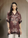 Gipsy Brown Placement Print Kaftan