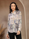 Gipsy Blue Printed Shirt