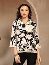 Gipsy Black Embroidery Rayon Tunic